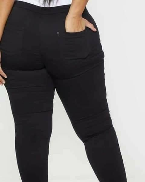 Black plus size jeans,   Mid rise,  soft stretchy denim.